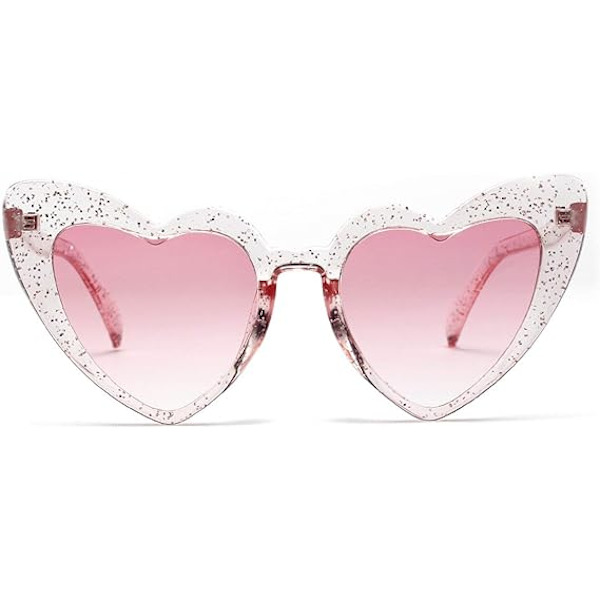 Solglasögon Clout Hjärta Goggles Retro Cat Eye Mod Style Vintage Ku