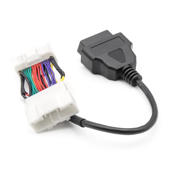 OBD til OBD2 Connector Adapter til Tesla Model 3 Y 16-pins Bilscanner