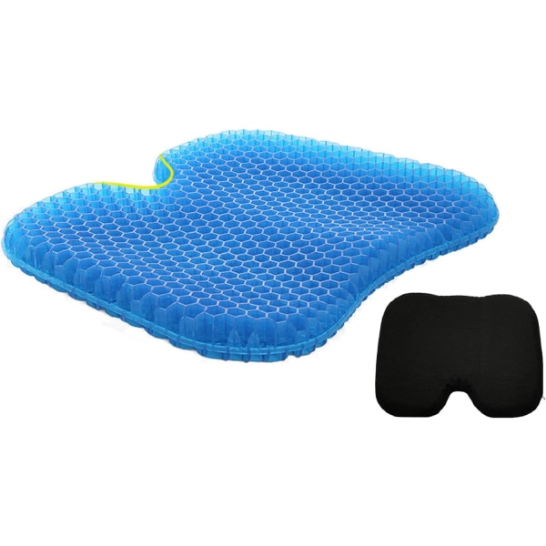 Gel Seat Cushion Breathable Honeycomb Chair Cushion for Home