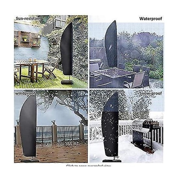 Parasol Banana Umbrella Cover Cantilever Outdoor Garden Patio Shield Waterproof