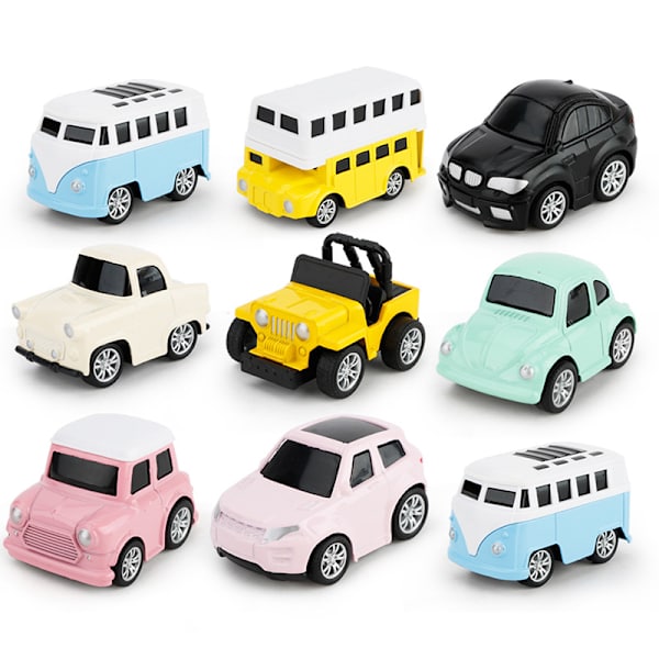Raidaxiang Metallbil 1 stk. Mini Diecast Bil Tilfeldig Stil Politibil Hatchback... Friksjonsbil for 3-12 år gamle barn Jenter Gutter Barn.