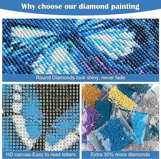 1 stk. 5D drømmefanger diamantmaleri