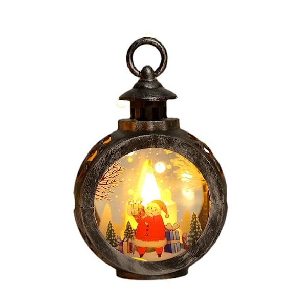 Jul Heminredning Jultomte Snögubbe LED Vindlykta Jul
