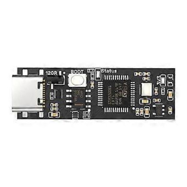 U2C Moduuli V1.0 Laajennuskortti TypeC ESD-Suojaus Taattu PI V1.2:lle