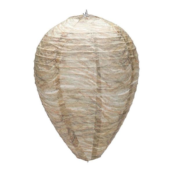 4 st papper/tyg getingbo hängande bete falsk fälla giftfri bete papper lykta D