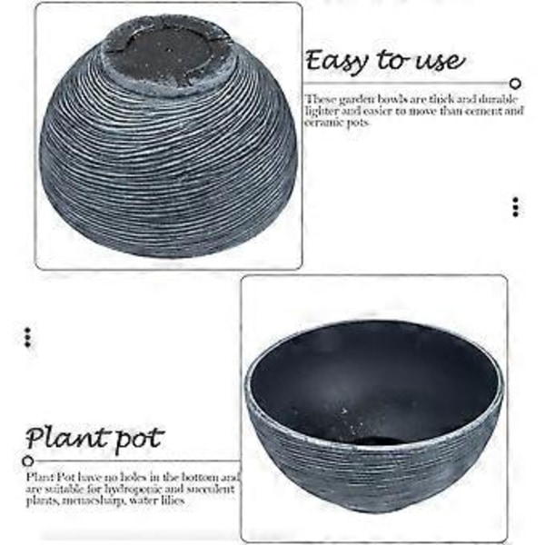 Pöytämallinen lumpeenkukkakulho Bonsai-kulho Keraaminen kulho Kukkaruukku Kasviruukku Työpöydän koristelu