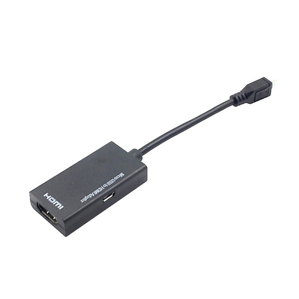 1080p Micro Usb Til Hdmi-kompatibel Adapter Konverter Kabel Mobiltelefon Hdtv Stik Adapter Kabel S2 5p Stik