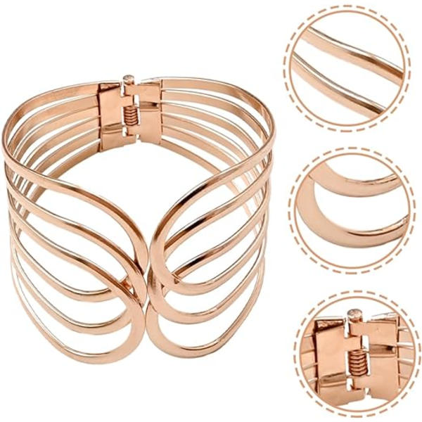 2 stk. Guld Hoop Gardin Binde Hjem Indretning Moderne Minimalistisk Hjem