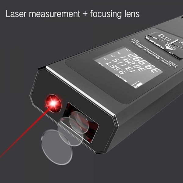 Laser vattenpass digital avståndsmätare