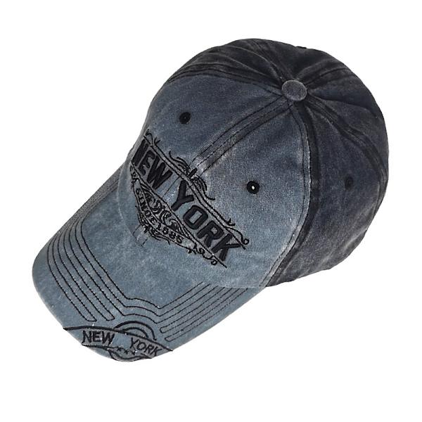 NEW YORK Baseball-lippis Pehmeä Top Duck Tongue Hat Casual Aurinkolippis