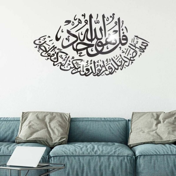 3D Wall Sticker Muslim Wall Sticker Stue Soveværelse Muslim De