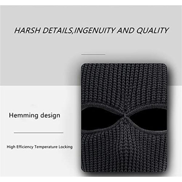 Hiihtomaski Monitoiminen Hattu, Snood, Huivi, Maski Sopii - Lumilautailuun, Moottoripyöräilyyn, Pyöräilyyn, Juoksuun, Vaellukseen, Vuorikiipeilyyn, Metsästykseen
