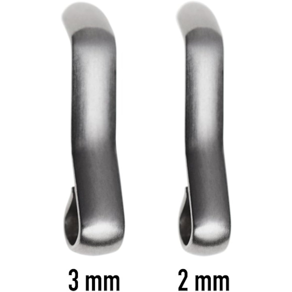 Urremme - Spænde i rustfrit stål med PVD-belægning, 16 mm, udskiftning
