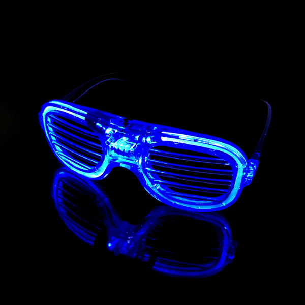 LED-lysbriller, lukkere, kaldt lys, festbar, diskoteknettverk