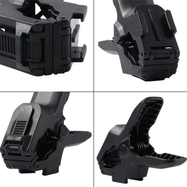 Flexibla käftar - Svanhalsfäste för GoPro Hero 9 Hero 8 Hero 7 He