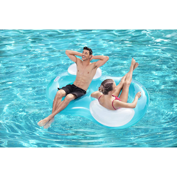 Dobbelt Ring Lounger Float 188 X 117 Cm