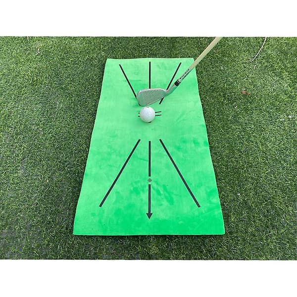 Golftilbehør Indendørs Bærbar Golfsving Måtte Golfsving Batting Måtte