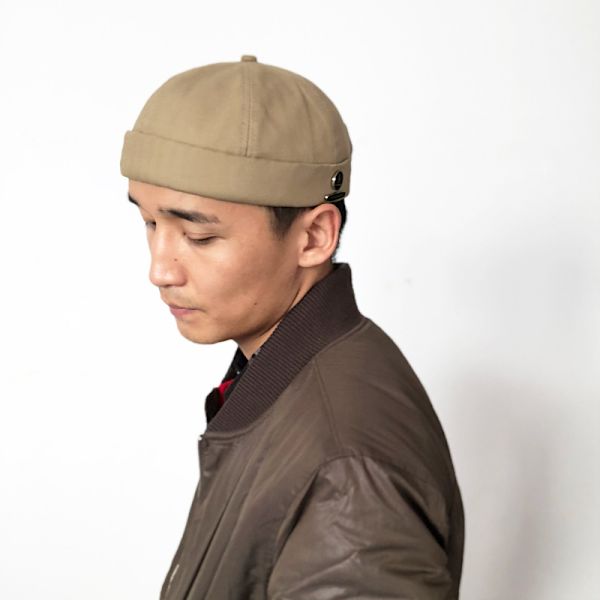 Toque Beanie Ny Urban Style Roll Brim Retro Worker Sailor Unik