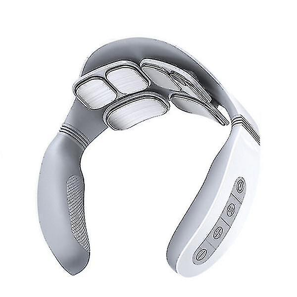 6D smart neck and shoulder massager (white)