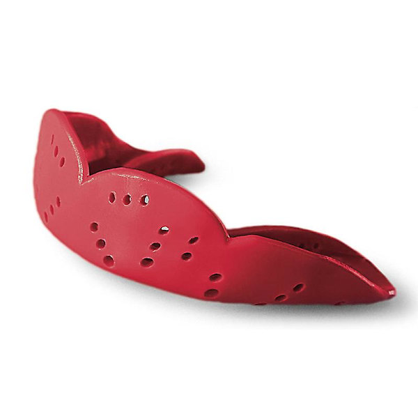 Munskydd Aero 1,6 mm Anpassad Passform Sportskydd för Ungdomar/Vuxna, Nextgen One Size（Röd）