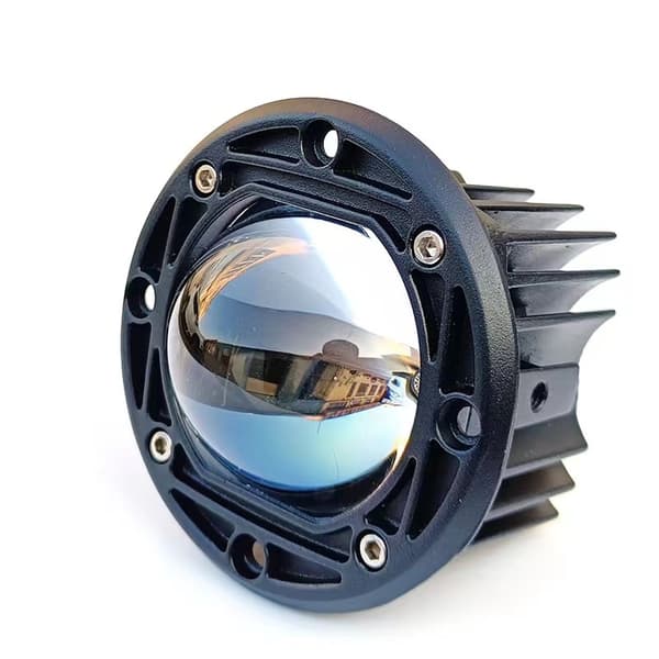 2 30W Gule-Hvite LED Bil Spotlights 3\" 8D Bi-Color Front Tåkelys