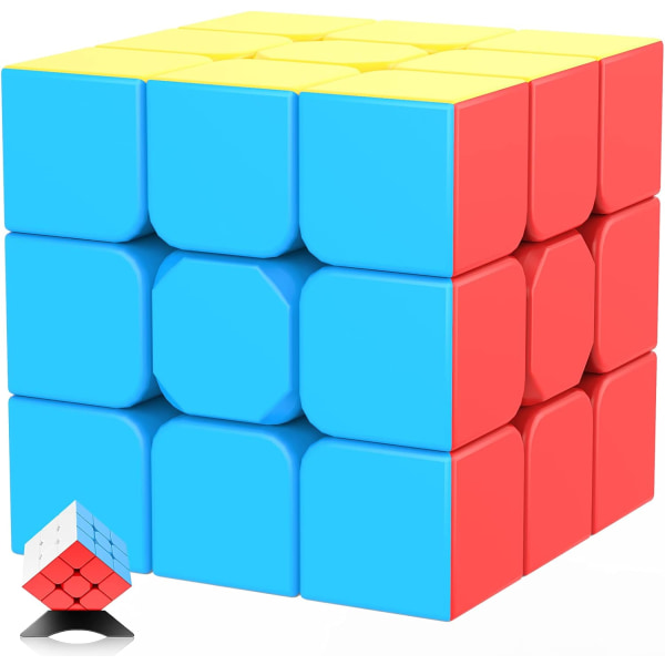 3x3x3 med opplæring - Rask og jevn roterende 3x3 puslespill for