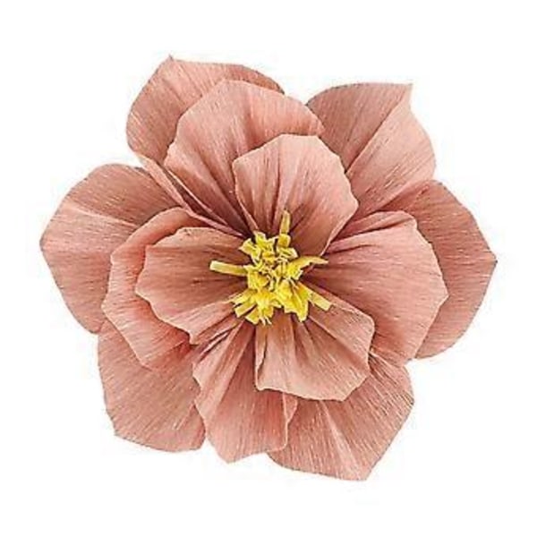 Dekorative Kreppapirblomster til Bryllupper og Fester