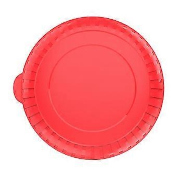 AirTag-pidikekotelo liimatarra TPU+PC suojatrackerin etsintäsuojalla - Punainen Red