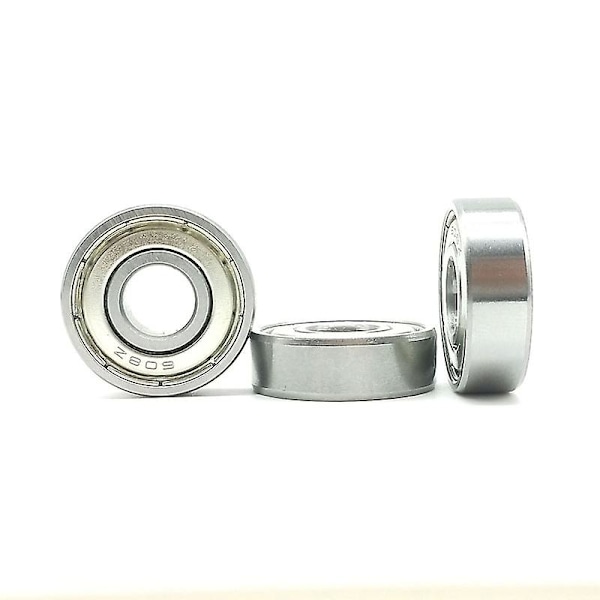 608 Hjullager 20-pack med Skatehjul i Kolstål för Inline, Rullskridskor, Skateboard