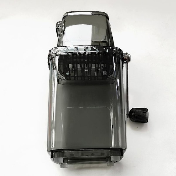 Pieni kotitalous läpinäkyvä monikäyttöinen manuaalinen jäämurskain Käsikäyttöinen jääkone Diy
