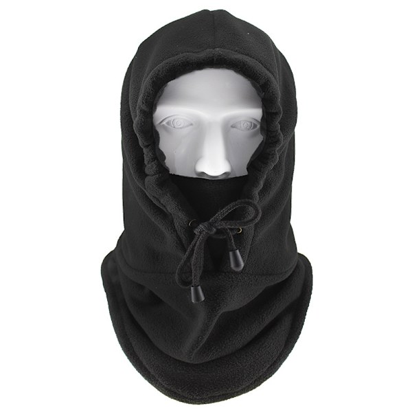 Multifunksjons Vinter Fleece Balaclava – Hatt + Halsduk + Halsvarmer
