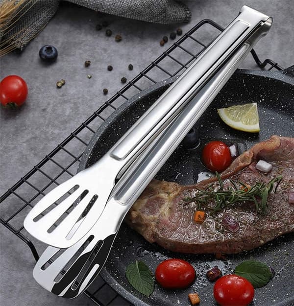 BBQ-tænger, rustfrit stål tang, premium rustfrit stål køkken