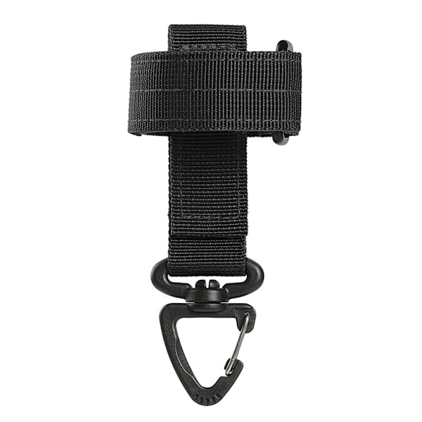 4 stk. - Nylon webbing med nøglering karabinhage taktisk bæltespænde