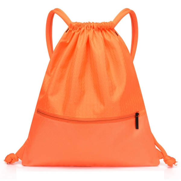 String Swim PE Bag Sport Gym Sack Drawstring Bag Waterproof Drawstring