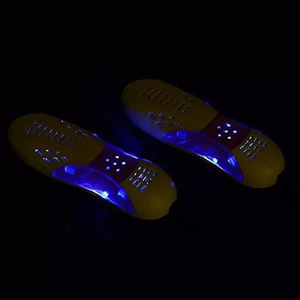 Elektrisk skopjäxtork Värmevärmare Violett Ljus Boot Lukt Deodorant Avfuktningsenhet Snabbtorkande för pjäxor