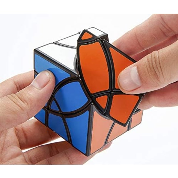 Vindmølle Puslespill Cube Axis Curvy Copter Mgaic Cube Svart