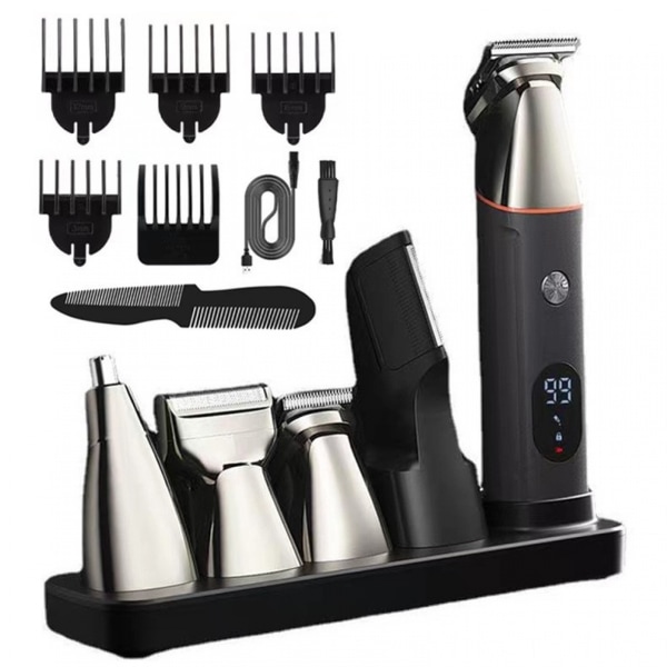 Hair trimmer 6-in-1 precision trimmer battery/net