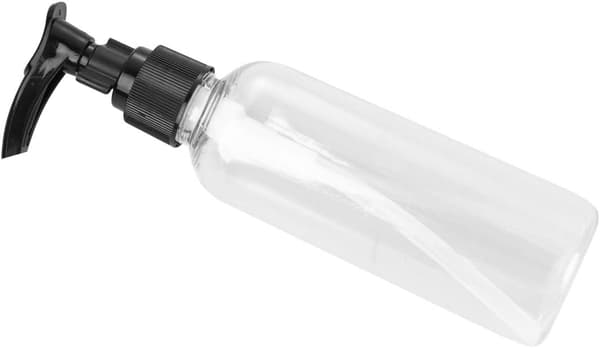 4 st 100 ml Påfyllningsbara Plast Pumpflaskor för Massage
