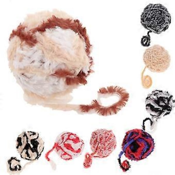 DIY Polyester Chunky för Stickning Roving Virkning 32 Meter/Härva Grå Grey