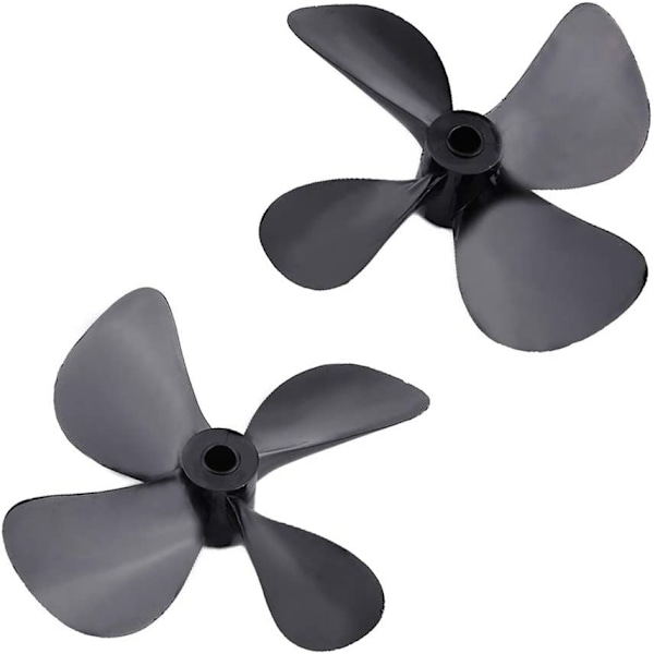 Blad för RC-båt 55 mm 4 st CW CCW 4-bladig plastpropeller för RC-modellbåt