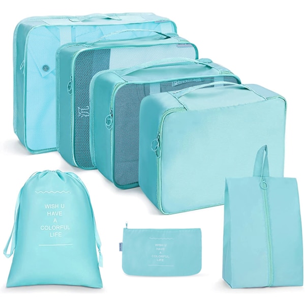 Packkuber för resväska 7 st/set Resepackkuber