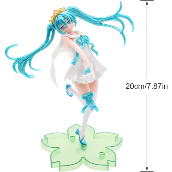 Angel Hatsune character cake top mini character cake decoration c