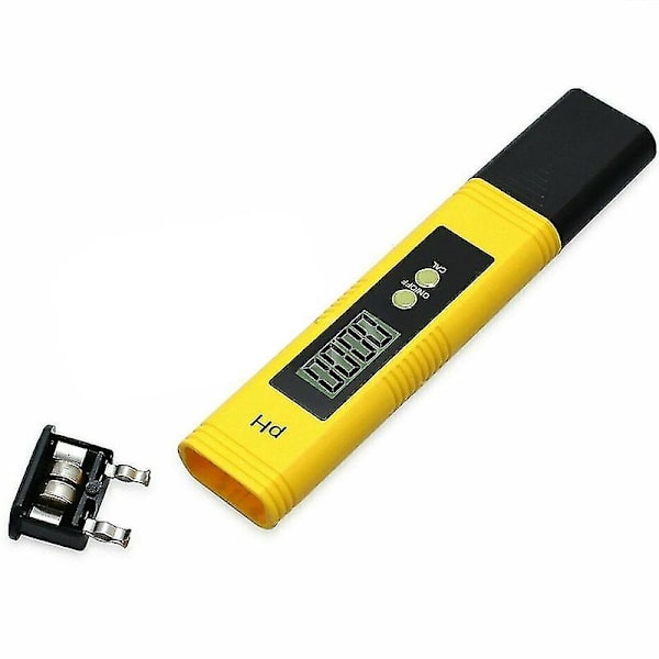 Ph-tester - Nøjagtighed til vand, mad, akvarium, pool, hydroponics, lommestørrelse