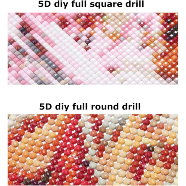 30*40cm 5D Diamantmålningssats Komplett Ragdoll Katt Lily Ladybug