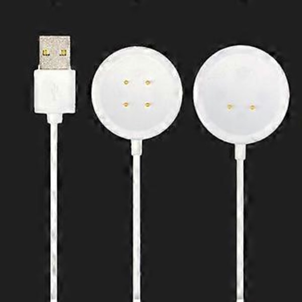 Professionelt opladerkabel Magnetisk ur-opladerkabel Problemfri magnetisk fastgørelse PVC-ledning til 8/9 Ultra/DW89 Two pin