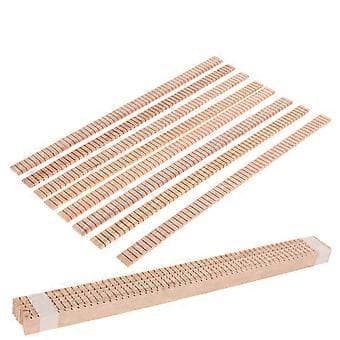 8 st/lot Akustisk Gitarr Kantlist Gitarr Purfling Remsor Massivt Trä Gitarr Loop DIY Purfling Remsor Trä Gitarrbindning