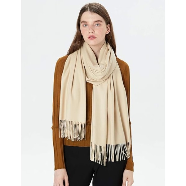 Halsduk Dam Herr Faux Cashmere Sjal Wrap Höst Vinter Bröllop Sh