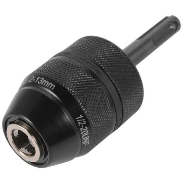 1/2-20UNF 13mm Heavy Duty Professionel Nøglefri Borepatron SDS Adapter