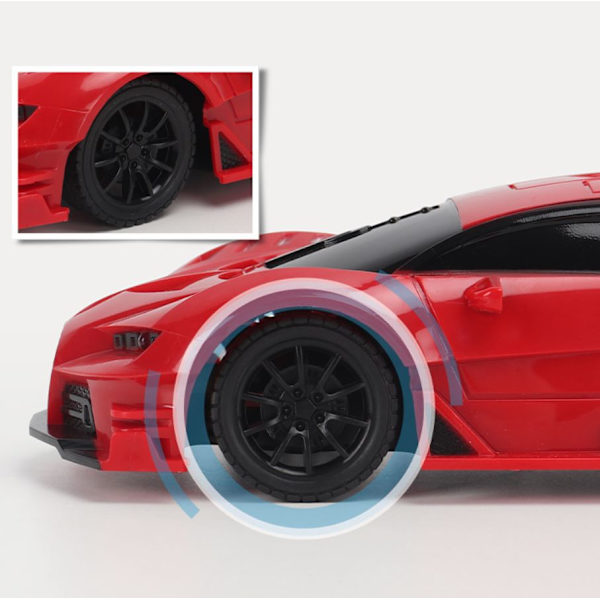 Kauko-ohjattava urheiluauto Super Car Radio Controlled Remote Control Car 1:18