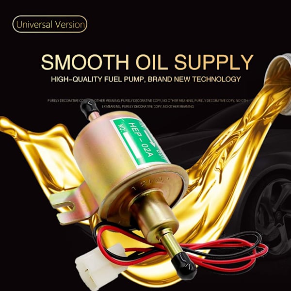 Universal Automotive Modifierad HEP-02A 12V Heavy Duty Metal Electr